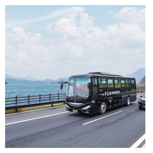 11m 46 ที่นั่ง รถบัสรถไฟฟ้า ระยะทางไกลสําหรับการขนส่งสาธารณะ