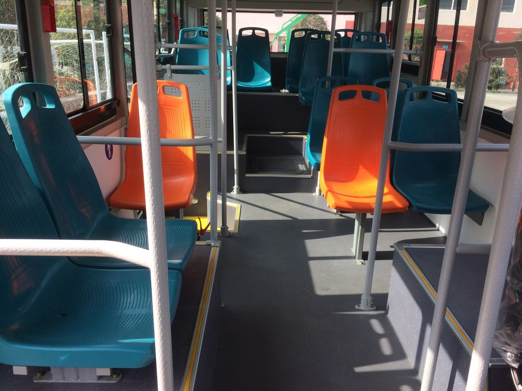 รถกระบะขนาดเล็กไฟฟ้า ยี่ห้อลดการปล่อยก๊าซ EV รถกระบะขนาดเล็กแบบเลือก 24 ที่นั่ง สําหรับการขนส่งในเมือง