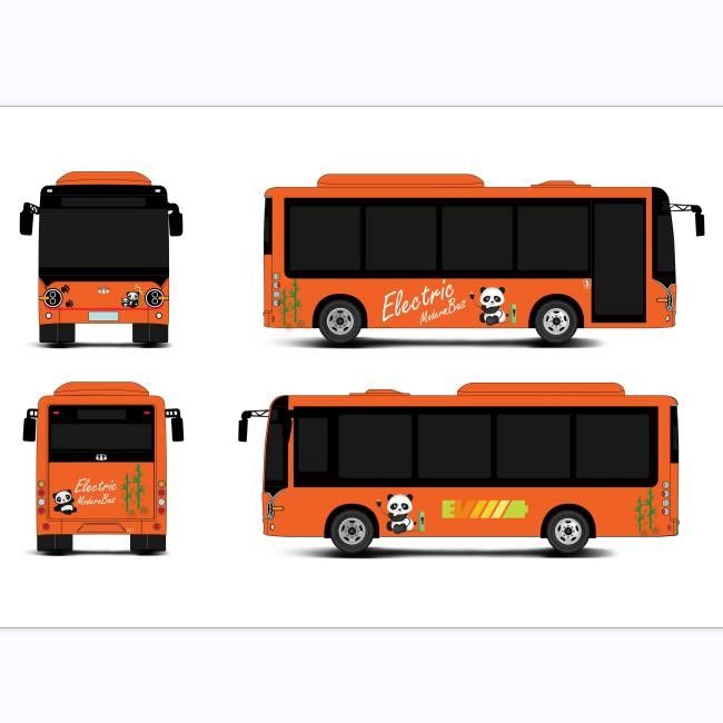 6.6 เมตร รถบัสไฟฟ้าขนาดเล็ก 23 ที่นั่ง ระยะทางวิ่ง 200 กม. และตัวเลือกพวงมาลัยซ้าย