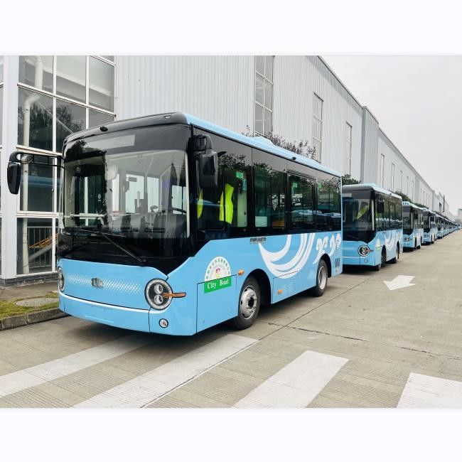 ZEV 6M รถขนส่งไฟฟ้า Mini City Bus รถพลังงานใหม่ที่ใช้เป็นรถขนส่งสาธารณะหรือรถขนส่งชุมชน