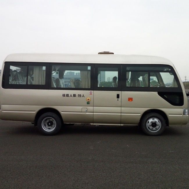 19 ที่นั่ง Zev รถบัส 6m รถบัสขนาดเล็กไฟฟ้า LHD / RHD ความเร็วสูงสุด 100 กม./ชม.
