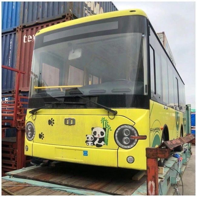 รถเมล์ดีเซลขนาด 7.3 เมตร สำหรับเมือง รถเมล์ในเมือง ความจุ 25 ที่นั่ง เครื่องยนต์ท้าย และมาตรฐานการปล่อยมลพิษยูโร 4