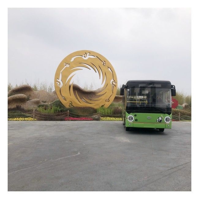 LHD 6.6m Pure Electric Bus E-Bus พร้อมการชาร์จแฟลชที่พื้น