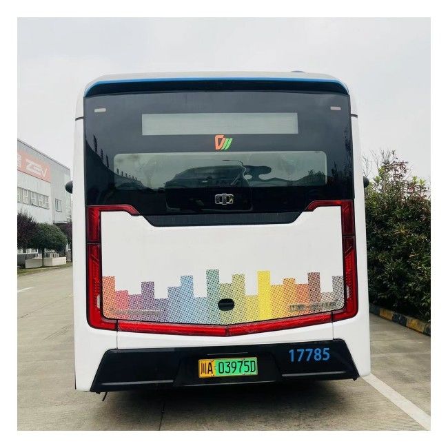 รถบัสไฟฟ้าบริสุทธิ์ 12 M LHD อัตโนมัติ EV รถบัส Innercity 46 ที่นั่ง