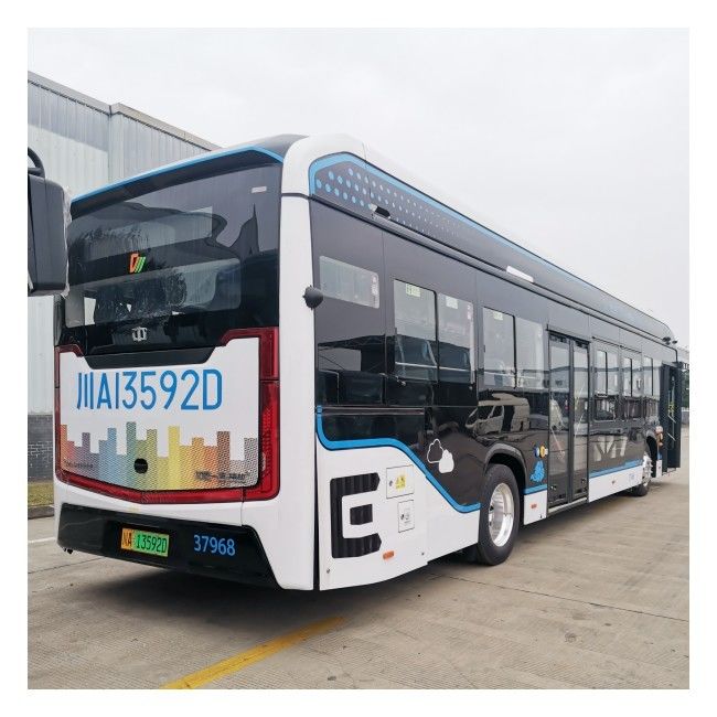 รถบัสเมืองไฟฟ้า 12M ทางเข้าต่ํา การขนส่งสาธารณะ การขนส่งสาธารณะที่ไม่มีการปล่อยก๊าซ 46 ที่นั่ง