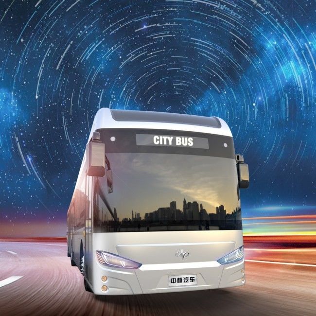 รถบัสเมืองไฟฟ้า 18 เมตร Brt ความเร็วสูง 69 กม./ชม 50 ที่นั่ง รถบัสไฟฟ้าระยะไกล
