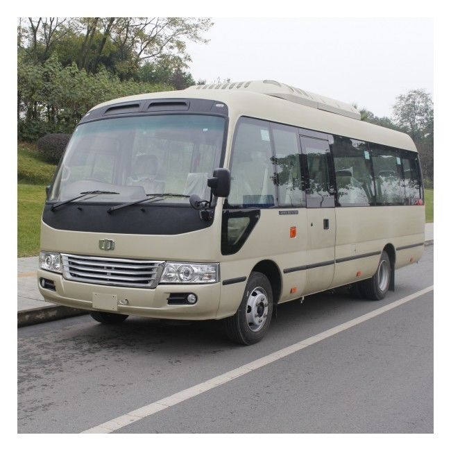 ZEV Bus 7m Diesel Coaster Bus ที่มี 22-26 ที่นั่ง มือ 5 เกียร์ไปข้างหน้าและ 14000 Kcal / H AC