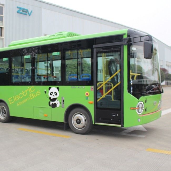 รถบัส Zev 6.6m e รถบัส รถบัสเมืองสําหรับการขนส่งสาธารณะในเมืองที่มี 24 ที่นั่ง