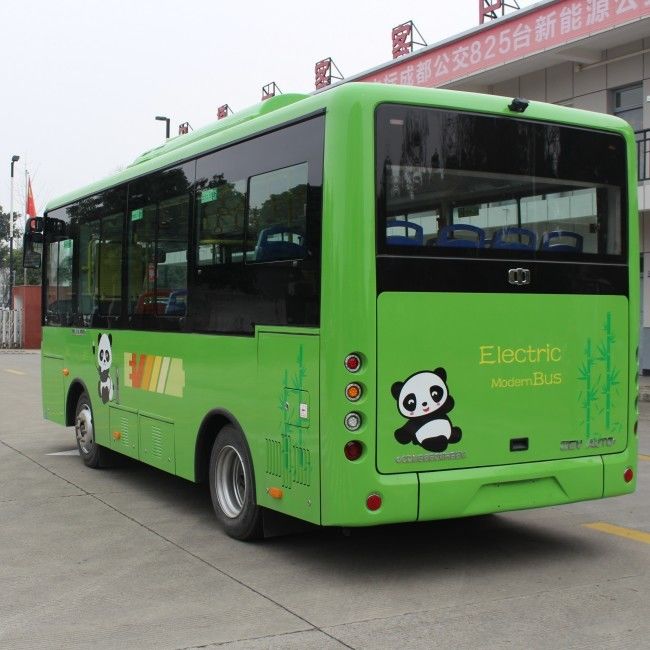 รถบัส Zev 6.6m e รถบัส รถบัสเมืองสําหรับการขนส่งสาธารณะในเมืองที่มี 24 ที่นั่ง