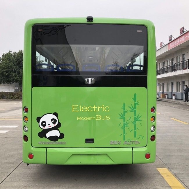 Zev Bus รถบัสเมืองไฟฟ้าที่ปล่อยก๊าซไร้สารเสีย ด้วยแบตเตอรี่ 122.2 kWh และ 16 ที่นั่งสําหรับขนส่งเมืองขนาดเล็ก