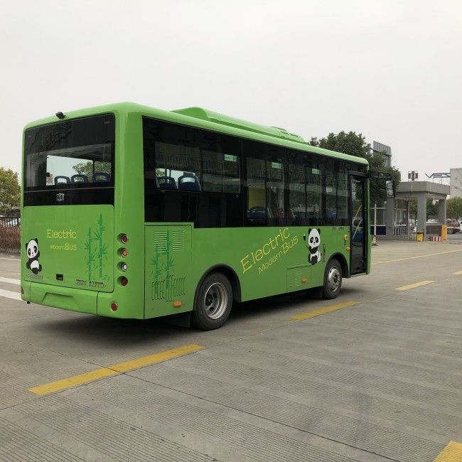 Zev Bus รถบัสเมืองไฟฟ้าที่ปล่อยก๊าซไร้สารเสีย ด้วยแบตเตอรี่ 122.2 kWh และ 16 ที่นั่งสําหรับขนส่งเมืองขนาดเล็ก