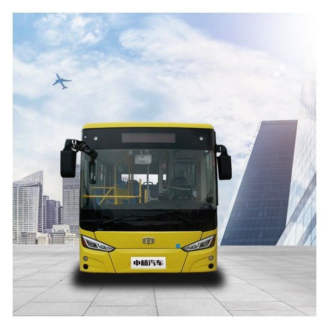 LHD 8m รถบัสเครื่องยนต์ดีเซล 27 ที่นั่ง เกียร์ธรรมดา 5 เกียร์ Euro 2/3/4/5 Emission