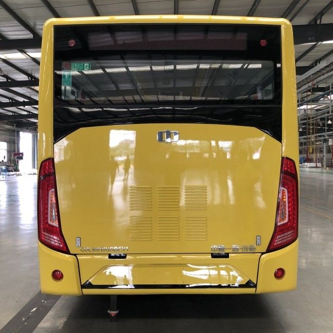 สองประตู 8m Urban แบตเตอรี่ รถเมล์ไฟฟ้า LHD 29 ที่นั่งพลังงานแบตเตอรี่ 198.4kwh