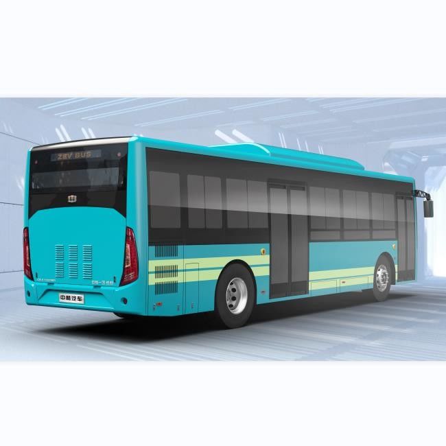 รถโดยสารดีเซล 12 เมตร 46 ที่นั่ง เกียร์ธรรมดา 5 สปีด พร้อมระบบกันสะเทือนแบบถุงลม สำหรับขนส่งสาธารณะ