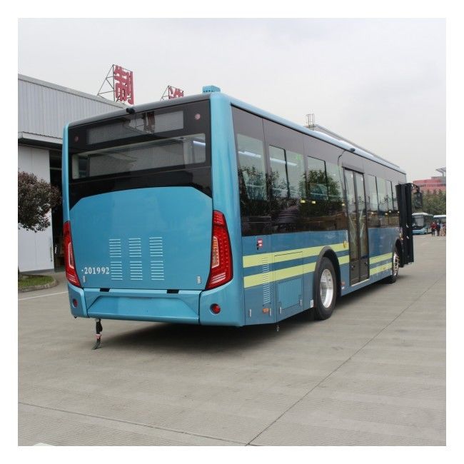 รถโดยสารดีเซล 12 เมตร 46 ที่นั่ง เกียร์ธรรมดา 5 สปีด พร้อมระบบกันสะเทือนแบบถุงลม สำหรับขนส่งสาธารณะ