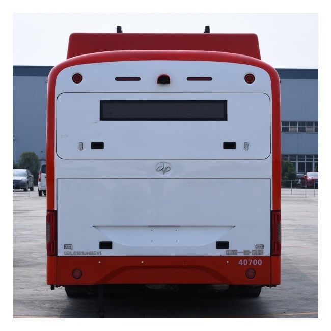 รถบัสไฟฟ้า 10.5 เมตร แบตเตอรี่ 268kWh วิ่งไกล ≥250 กม. ดีไซน์พื้นต่ำ