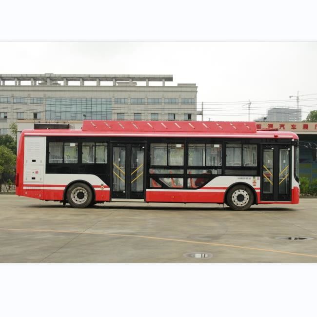 10.5m Zev Bus รถบัสไฟฟ้าบริสุทธิ์ รถบัสอัตโนมัติ ขับส่ง ต่ํา 20-36 ที่นั่ง