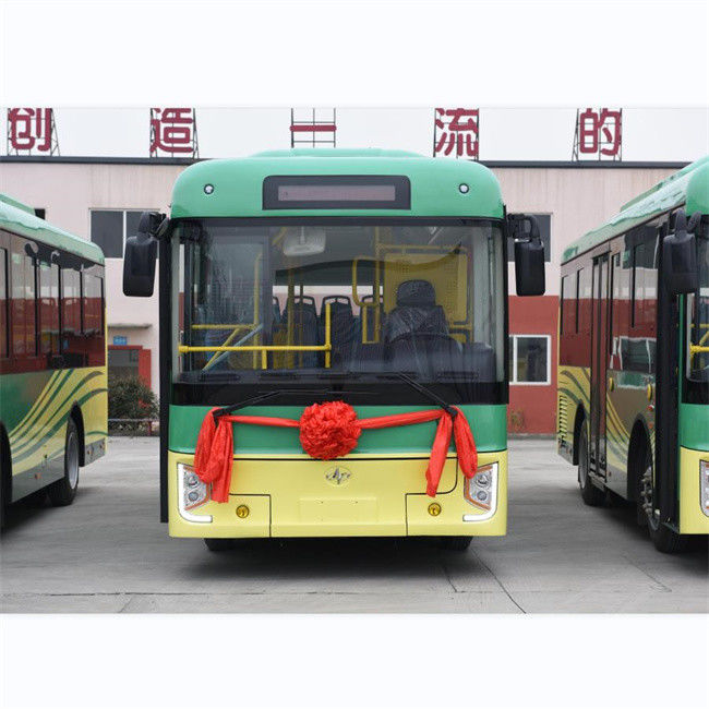 ZEV 7.7m ดีเซลรถบัสเมืองเครื่องยนต์ดีเซล 25 ที่นั่ง LHD RHD พร้อม AC