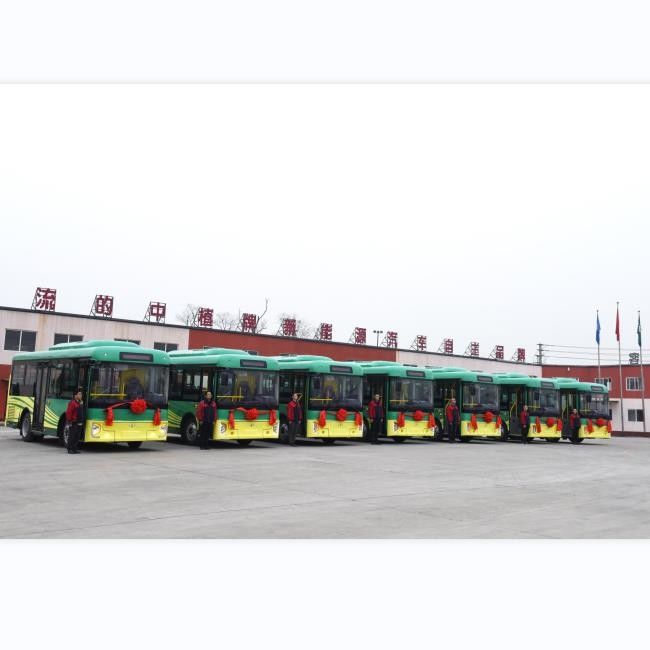 ดีเซลซิตี้บัส 25 ที่นั่ง LHD RHD 7.7 ม. พร้อมเครื่องยนต์ดีเซล 4 สูบปล่อย IV