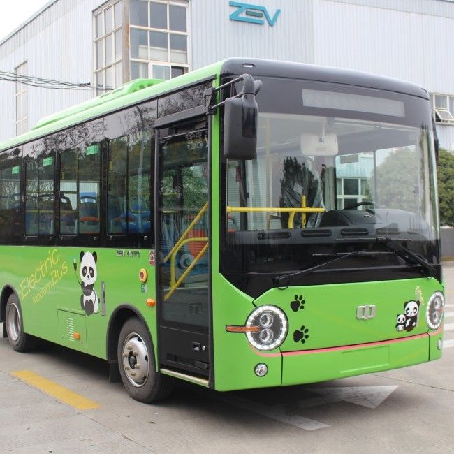 รถมินิบัสพลังงานไฟฟ้าใหม่สำหรับชาร์จแบตเตอรี่ LHD RHD 24 ที่นั่ง