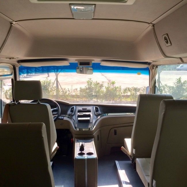 รถบัสโคสเตอร์ไฟฟ้า 18 ที่นั่ง ระยะทางวิ่ง 200 กม. แบตเตอรี่ 89.7 kWh สำหรับขนส่งสาธารณะ