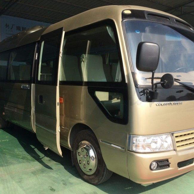 รถบัสรถไฟเหาะดีเซล 8 ม. 19 ที่นั่งพร้อม AC LHD RHD ความเร็วสูงสุด 100 กม. / ชม.