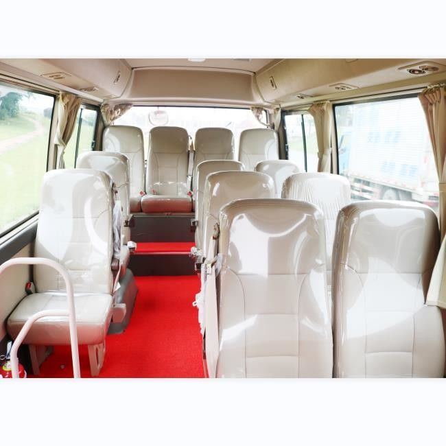 รถบัสรถไฟเหาะดีเซล 8 ม. 19 ที่นั่งพร้อม AC LHD RHD ความเร็วสูงสุด 100 กม. / ชม.