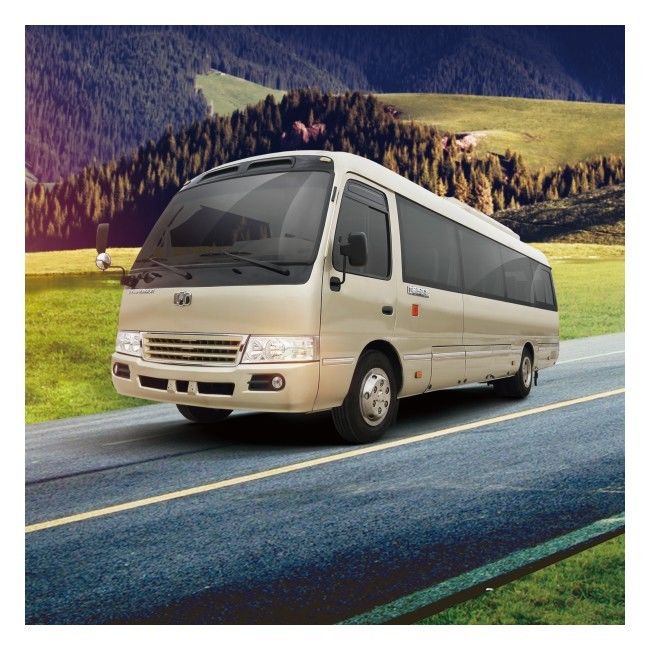 6m 19 ที่นั่ง Zev Bus LHD Energy Retrieve Pure Electric Mini Bus 89.7 Kwh