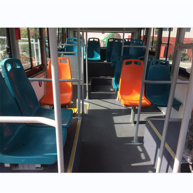 6.6m Zev Bus รถบัสเมืองไฟฟ้า รถบัสมิตรต่อสิ่งแวดล้อม การขนส่งที่ 69km / h