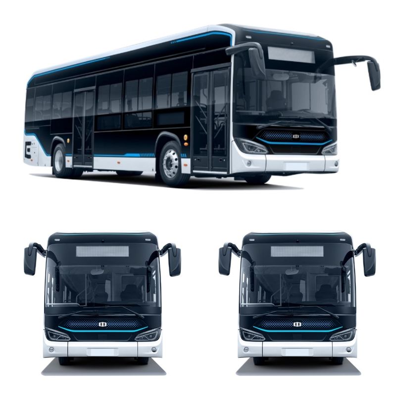 รถยนต์ไฟฟ้าสําหรับรถเมล์เมืองที่มี 94 ที่นั่ง 20-30 ที่นั่ง และความยาว 10.5 เมตร