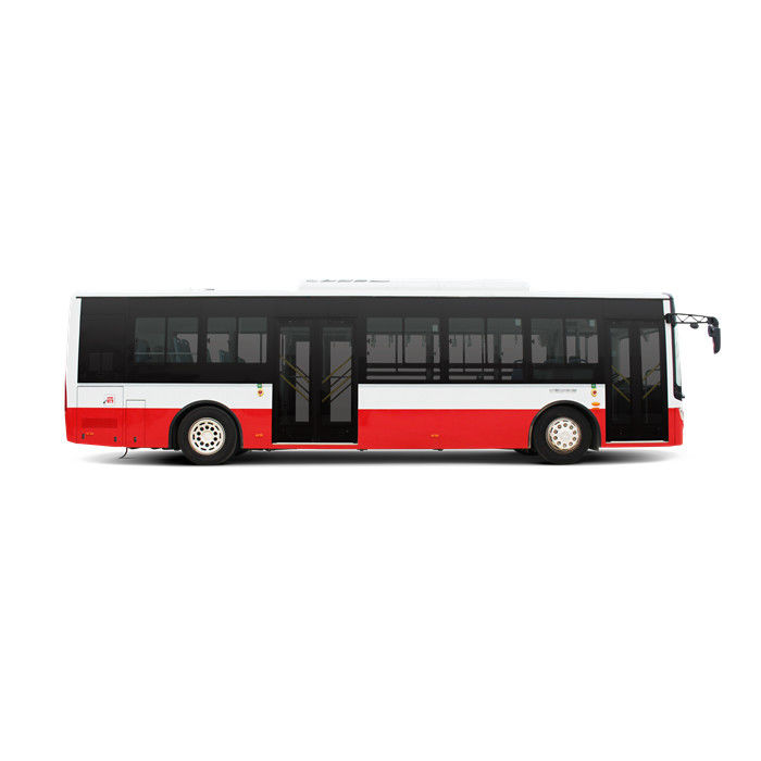 รถบัส 10 เมตร Ev บัสพื้นต่ํา ไม่มีการปล่อยก๊าซ รถบัส 30 ที่นั่งสําหรับการขนส่งเมือง