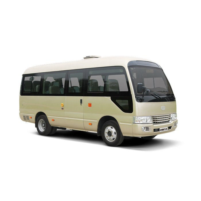 รถบัสขนาดเล็ก 7 เมตร สําหรับการขนส่งที่ประสิทธิภาพ LHD/RHD 25 ที่นั่ง