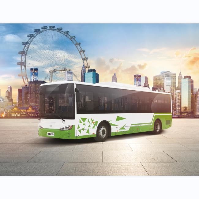 10.5m รถบัสไฟฟ้าบริสุทธิ์ รถบัส EV รถบัสระยะไกล 250 กม.