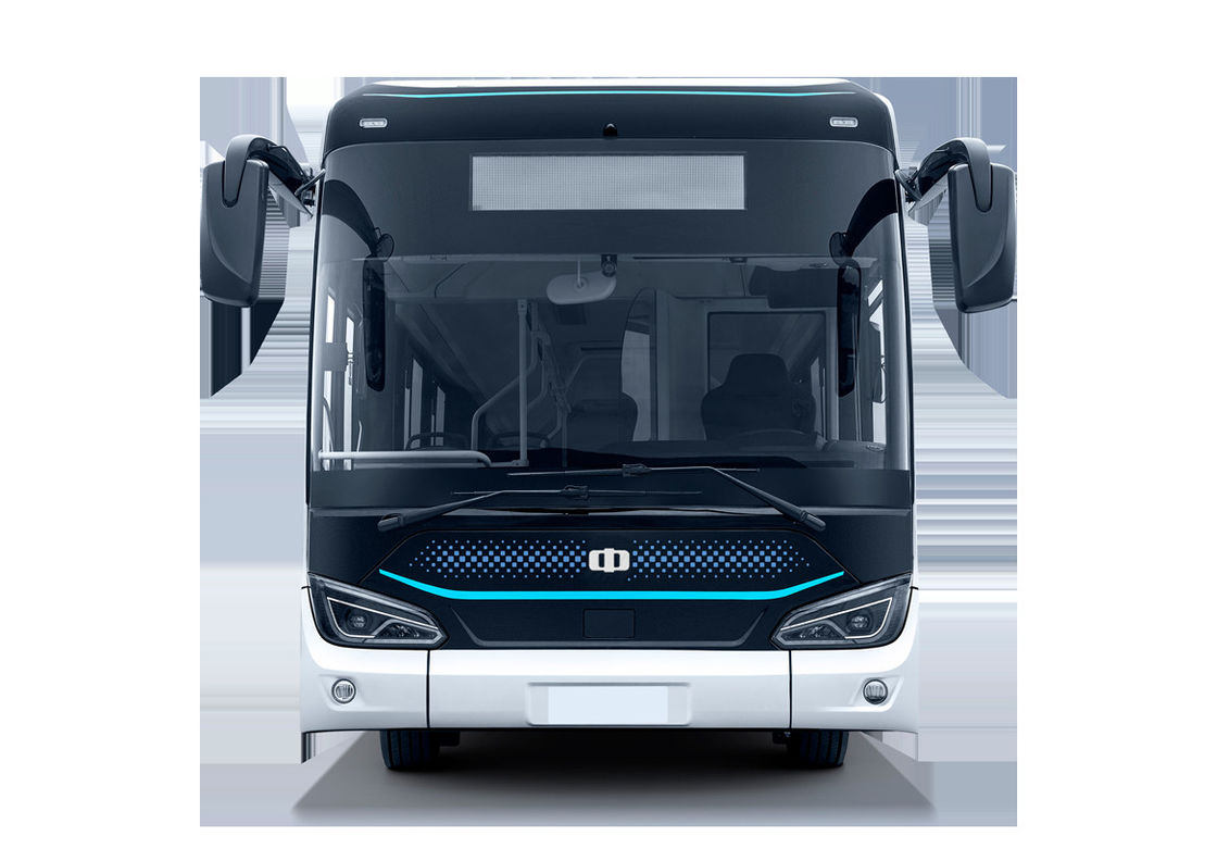 รถบัสเมืองไฟฟ้าบริสุทธิ์ 12m 46 ที่นั่ง รถบัสเมืองพลังงานใหม่ ชั้นต่ํา ไม่มีการปล่อย