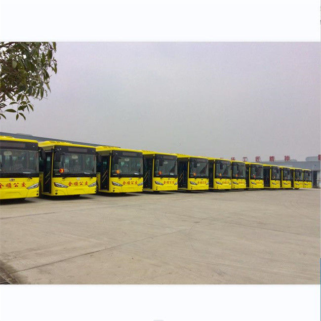 รถบัสไฟฟ้า 8 เมตร แบตเตอรี่ รถบัสพลังงานใหม่ 28 ที่นั่ง เครื่องส่งอัตโนมัติ