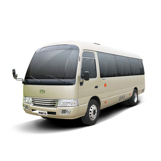 รถบัส 7 เมตร ไดเซลโคสเตอร์ ลีฟสปริง รถกระบะขนาดเล็ก 26 ที่นั่ง สําหรับการขนส่งในเมือง