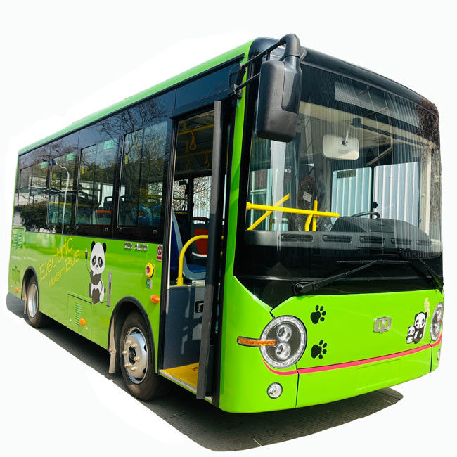 รถบัส Zev 6.6m e รถบัส รถบัสเมืองสําหรับการขนส่งสาธารณะในเมืองที่มี 24 ที่นั่ง