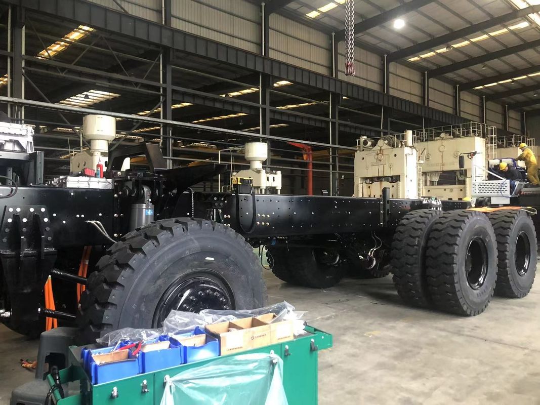 รถบรรทุกเหมืองแร่ไฟฟ้า 110 ตัน พร้อมแบตเตอรี่ LFP 528kWh สําหรับการขนส่งโดยอิสระ