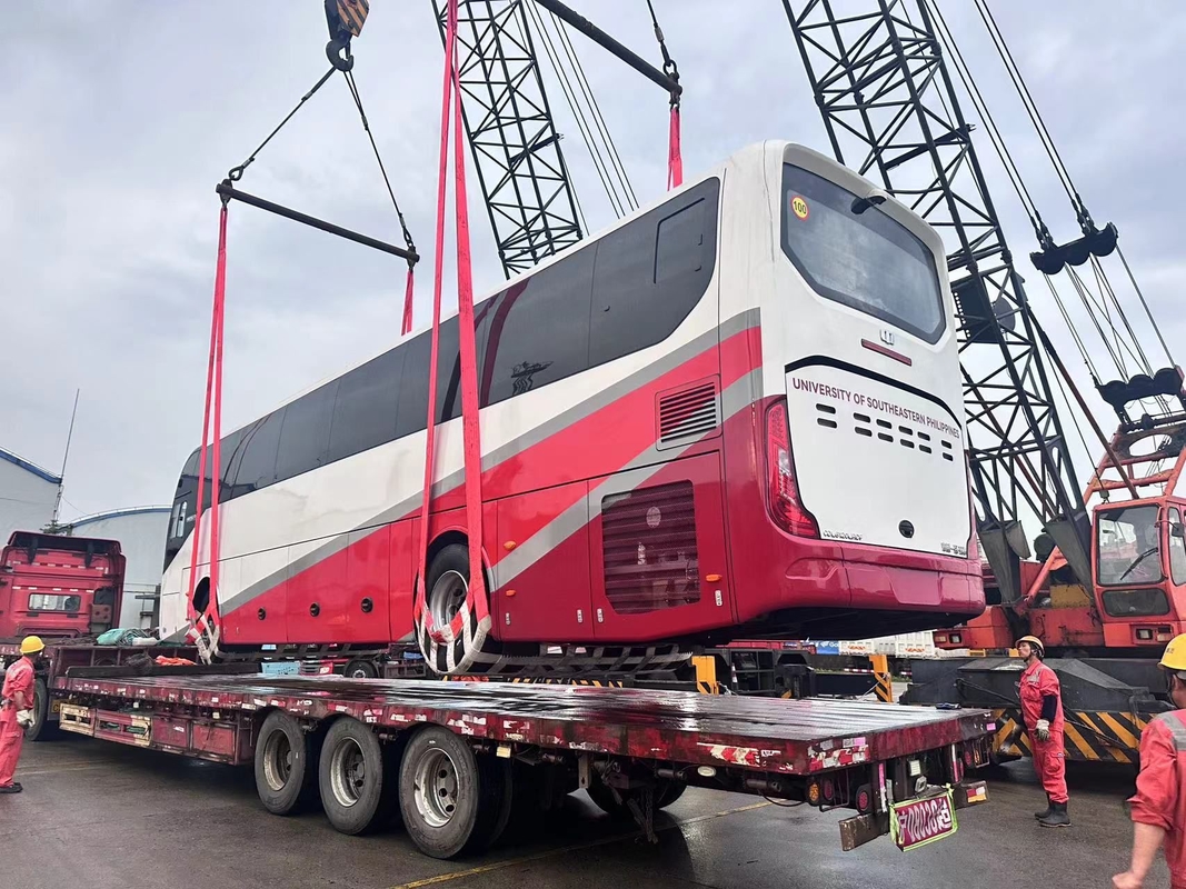 รถบัสรถไฟฟ้า 46 ที่นั่ง รถบัส 11m รถขนส่งสาธารณะระหว่างเมือง