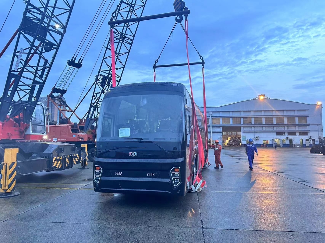 รถบัสรถไฟฟ้า 46 ที่นั่ง รถบัส 11m รถขนส่งสาธารณะระหว่างเมือง