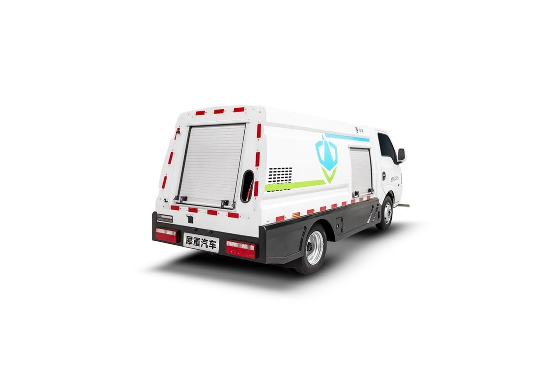 New Energy 4.5T Sanitation Vehicle with Zero Emission and 265km Endurance Mileage for Road Maintenance