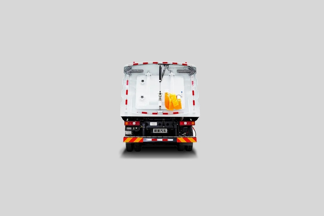 12T Electric Sanitation Vehicle with Zero Emission 300 km Endurance Mileage and 2.2 m³ Water Tank Washing Sweeper