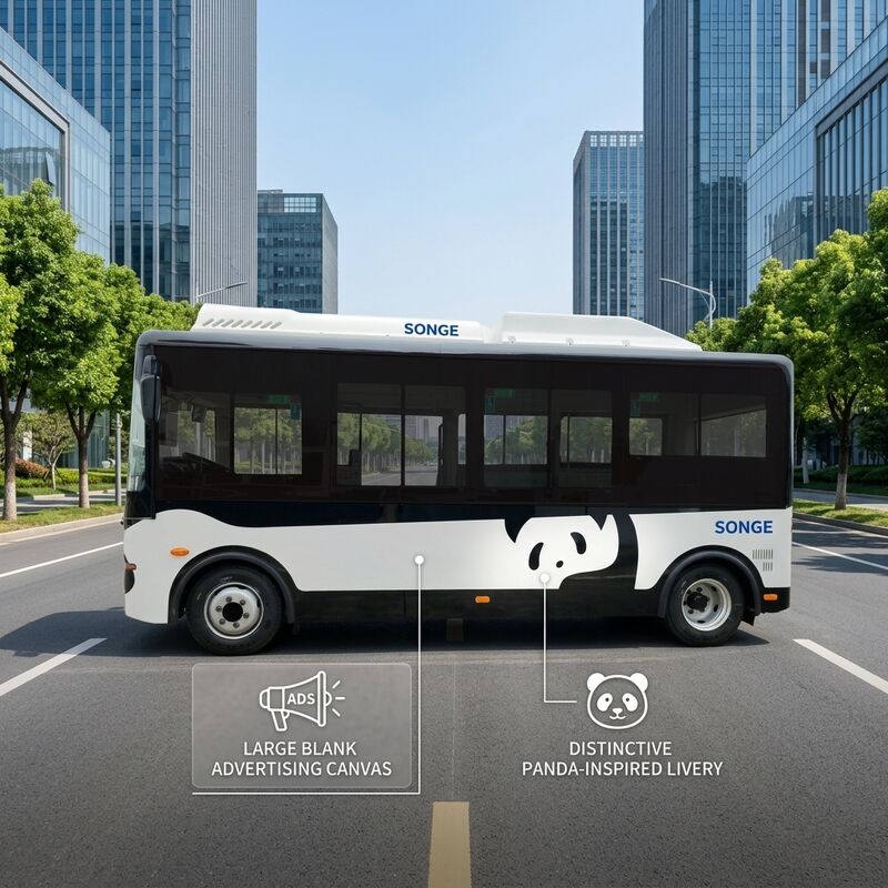 5.9m 14 ที่นั่ง รถเมนบัสไฟฟ้า รถเมนบัส EV รถเมนบัสพาณิชย์เมือง รถเมนบัสพลังงานใหม่