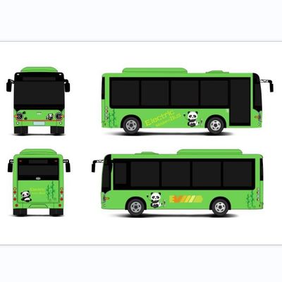 เวลาในการชาร์จเร็ว 2 ชม. รถมินิบัสไฟฟ้า ปล่อยมลพิษเป็นศูนย์ 6.6 ม. 69 กม./ชม