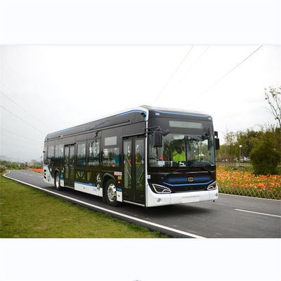 ZEV ทางเข้าต่ำ 12 ม. BEV แบตเตอรี่ Electric City Bus LHD