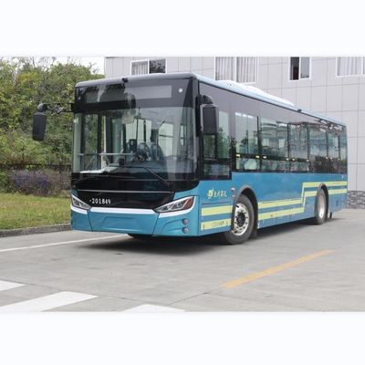 รถบัส 12 เมตร ไดเซล ซิตี้ คู่มือ LHD RHD รถบัสรถยนต์ไดเซล 46 ที่นั่ง สําหรับขนส่งสาธารณะ