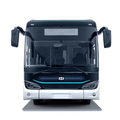 รถบัสเมืองไฟฟ้า LHD Steering พร้อมการแขวนอากาศและระยะทาง 650 กิโลเมตรสําหรับการขนส่งในเมือง