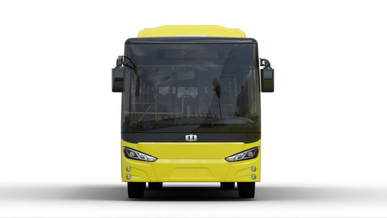 สองประตู 8m Urban แบตเตอรี่ รถเมล์ไฟฟ้า LHD 29 ที่นั่งพลังงานแบตเตอรี่ 198.4kwh