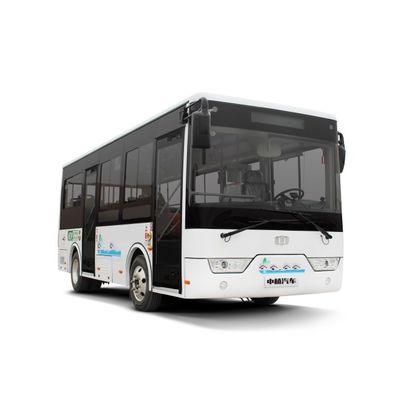 6.6m 23 ที่นั่ง รถเมล์เมืองไฟฟ้า LHD RHD 270KM กิโลเมตรสําหรับการขนส่งเมือง