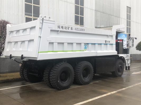 รถบรรทุกเหมืองแร่ไฟฟ้า 110 ตัน พร้อมแบตเตอรี่ LFP 528kWh สําหรับการขนส่งโดยอิสระ